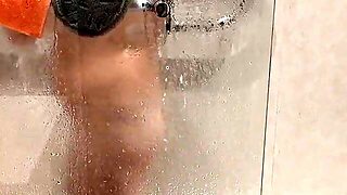 Sizzling Wife’s Juicy Shower Seduction & Glass Explosion