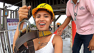 Ziplining And Arousing Love Making At Home After