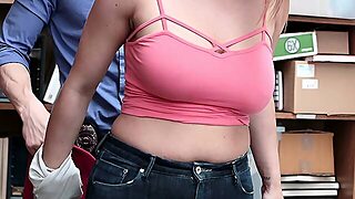 Shoplyfter- Busty Cutie Fucks Cop And Mom Watches