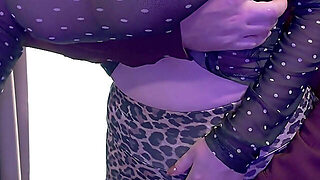 Intense Bareback Leggings Sex: Big Tits Bouncing & Pussy Cumshot - Lilykoti