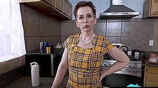 Stepgrandson Letting His Nana Ruby Lynne Feel Better Using His Dick