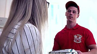 Max Whites Wild Office Encounter Ignites Blonde Heat