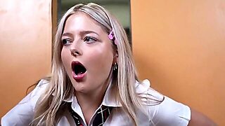Freeusegirls - Freeuse Small Tits Blonde Teen Used By Big Cock Stranger Stuck In Elevator Doors