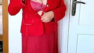 Life Lesson: Grandma Teaches Step-Grandson About Sex Poses. Taboo Role-Play.