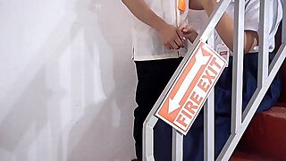 3Way Fmm New Pinay Kayatan Student Sex Sa Fire Exit Pinagtulungan Risky Public