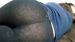 Pareja Latin Babe Romantica En Leggins