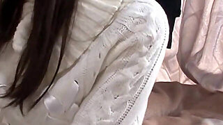 Verlegen, Slipje, Schattig, Klaarkomen In Mond