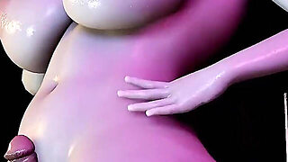 Chubby Chick Ride The Big Cock - 3D Animation