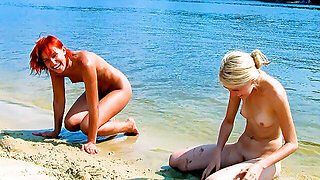 Nudist Really Likes Exposing Herself And Showing Off