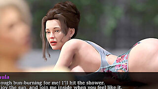 Stepson Watching Big Milf Stepmom's Nude Bath - Saving Paula - Ep04