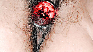 First Time Butt Plug Insertion And Then Fingering To Orgasm