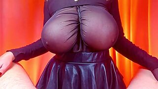 Nylon, Homemade, Handjob, Pov