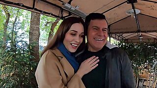 Two Guys Fuck Marie Berger In A Steamy Threeway With Porno Dan