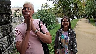 Two Guys Fuck Brunette Teen Serina Gomez In A Steamy Threesome