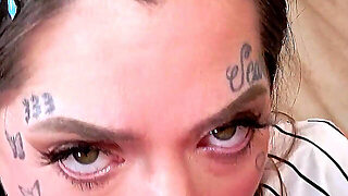 Готы, Связанные, Поддельные Сиськи, Пара