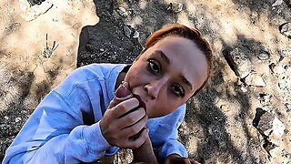 Redhead, Handjob, Solo, Pov