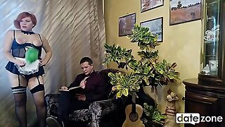 Szobalány, Háziasszony , Harisnyanadrág, Seggnyalás