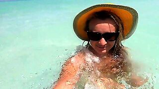 Swimming Naked In Cubas Atlantic Ocean Waters