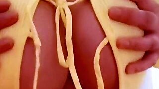 Beautiful Blonde Nanny And Big Boobed Blonde Milf Get Pumped