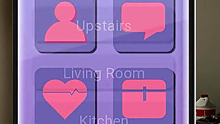 Spel , 3D, Auto, Rijpe Vrouw Valt Op Jonge Mannen