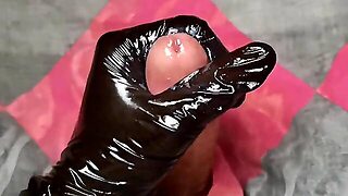 Lengthy Gentle Tugjob And Large Ideal Spunk Fountain