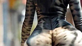 Large Ass Cat Woman With Edm (Ai-Generated)