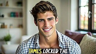 My Step-Daddy Caught Me With My Str8 Ally In The Shower And Joined In... (Homo Love Story)