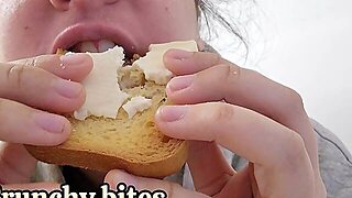 Savouring Every Bite: Mouth, Teeth, And Swallowing Asmr Video