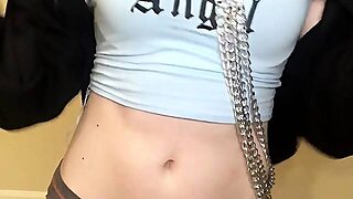 Höschen, Solo, Jungendliche (18+), Brünette