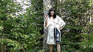 Fisting My Asshole In The Woods