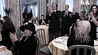 Vintage Blonde Bombshell With Big Tits And Ass Gets Her Pussy Licked & Anal Drilled Until She Gets A