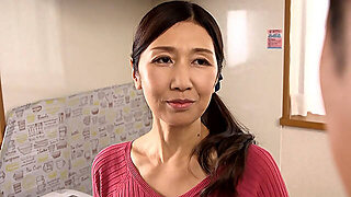 Desire Sex Of Semen Squeezing Of A Nasty Mother-In-Law Who Flickers Her Panties And Presses Her Brea