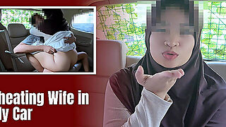 Newlywed Hijab Wife Cheat In My Car - Minokiiko