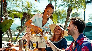 Blonde Vixen Surrenders To Interracial Passion In Uniform Heat