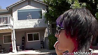 Hot Mommy Is Fingerfucking A Sweet, Lesbian Teen While They Are Doing A Position 69