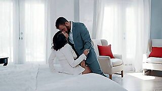 古典, ブルネット, 尻, 爆乳