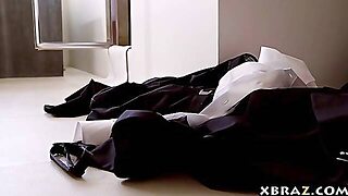 Delightful Ebony Girl Likes To Fuck Her Handsome Neighbor, Even Right Before His Wedding