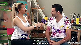 Hjemmelaget, Brunette, Store Pupper, Amatør