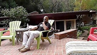 ストッキング, ランジェリー, 黒人, ブロンド