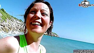 Aficionado Francés, Playa, Francesas, Abuelas