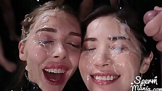Sticky Bukkake Girls - Mary Popiense And Haruka Suzuno - Lucie Theodorova