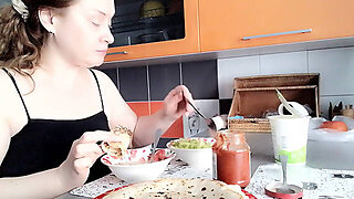 Eten, Mollig, Rijp, Blond