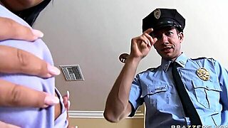 Policia, Uniforme, Gordita, A 4 Patas