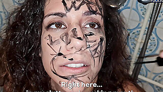 I Punished This Disobedient And Lying Slut By Shoving My Cock Down Her Throat, Pissing In Her Mouth,