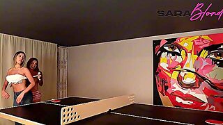 Real Three-Some - Married Honeys Bang A Youthful Built Dude And Get Cum On Their Faces - Sara Blond 