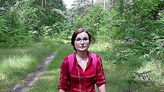 Openbaar, Duits, Roodharige, Pik Trekken