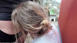 ドイツのアマチュア, 射精飲み込み, 口の中で兼, 公共