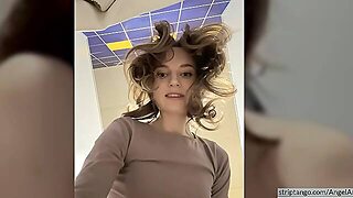 Angelari Lusty Demonstration At Striptango