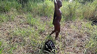 I Love Showing Off Outdoors In The Afro Forest (See Full Movie Scene On Sheer Or Membership)