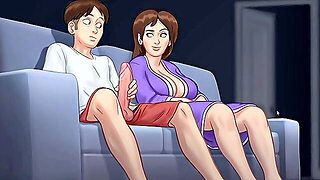 New Step Mummy And Step Son-In-Law Make Amazing Seen In Summertime Saga Part Six